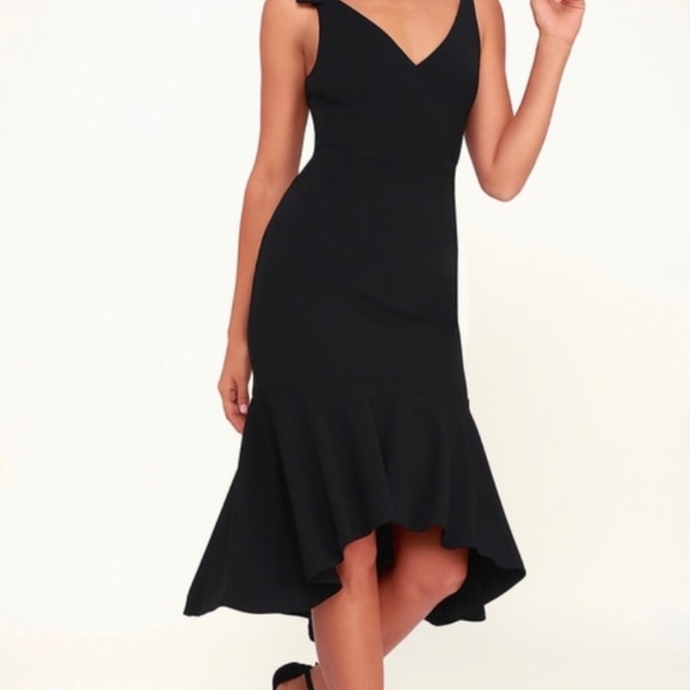 Lulu trumpet dress